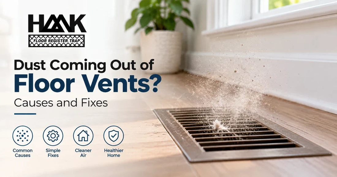 Dust Coming Out of Floor Vents