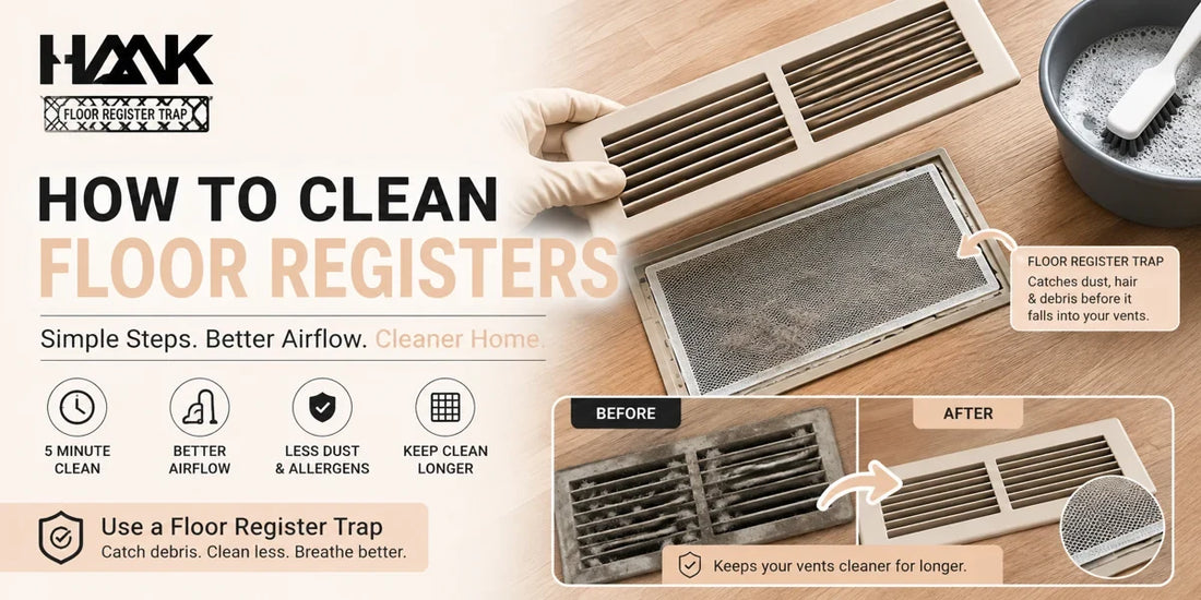 How to Clean Floor Registers 