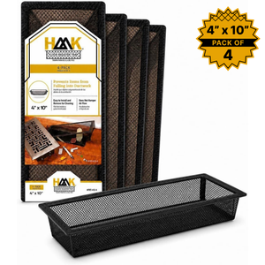 Floor Register Trap | Screen for Home Air Vent Filters (2-Pack / 4,6,8-Pack)